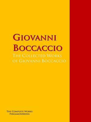 cover image of The Collected Works of Giovanni Boccaccio